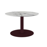 Burgundy Halo Coffee Table